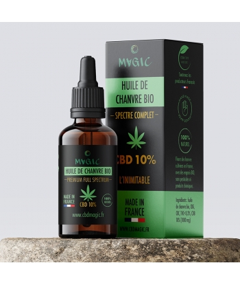 huile CBD bio 10% spectre...